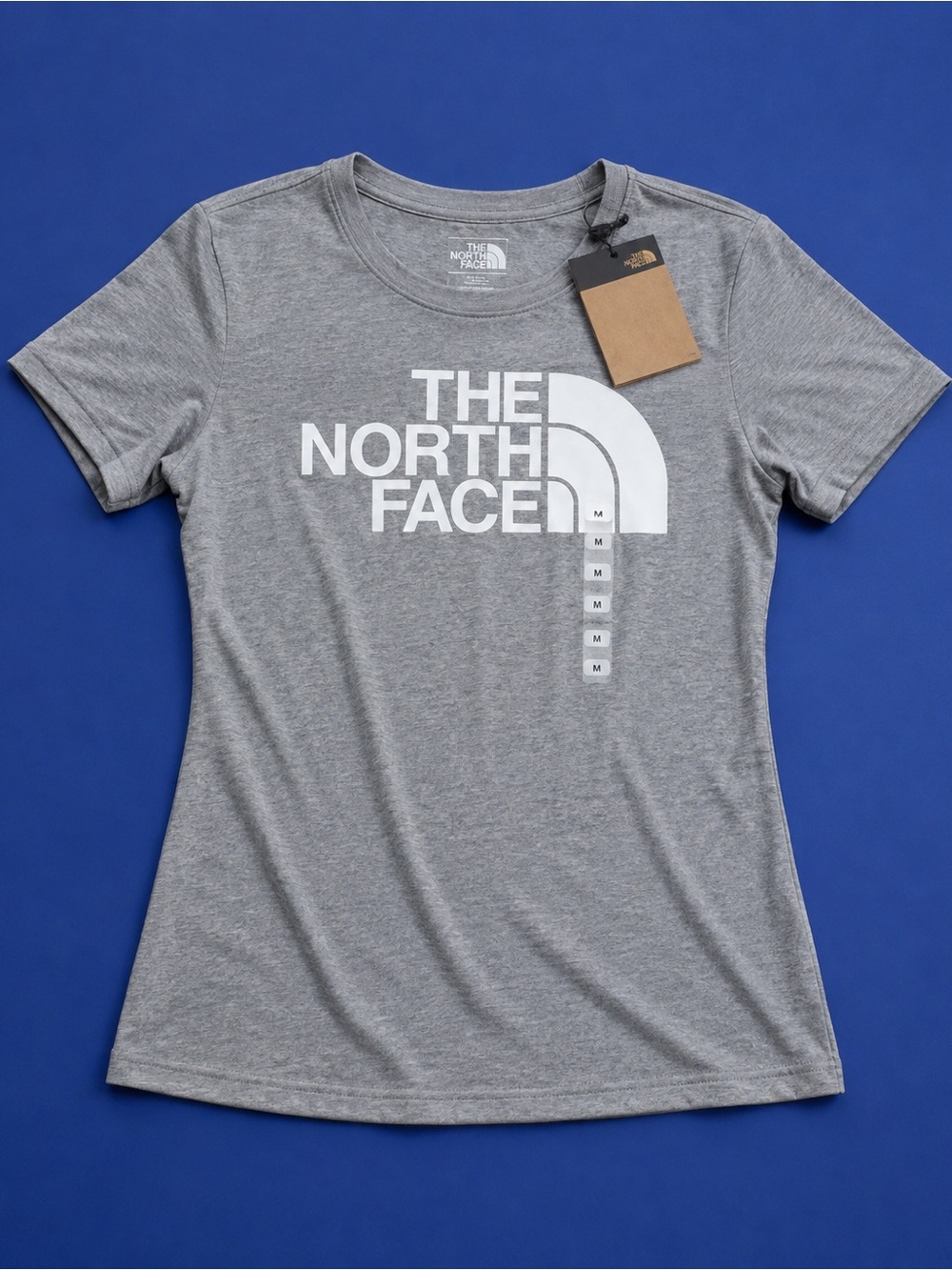 The North Face Grey Short Sleeve Logo Tee